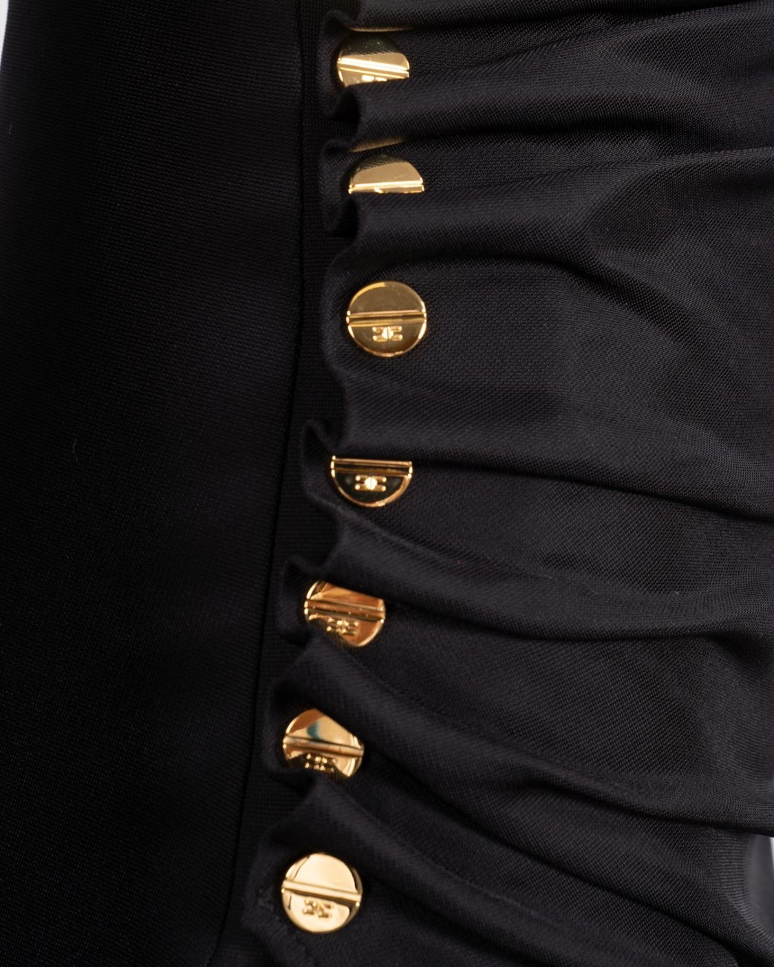 shop ELISABETTA FRANCHI  Abito: Elisabetta Franchi abito in jersey con bottoni gioiello.
Vestibilità aderente. Maniche lunghe e si distingue per lo scollo asimmetrico, drappeggio laterale. Lo spacco laterale.
Composizione: 96%Viscosa 04%Elastane.
Fabbricato in Italia.. AB82257E2-110 number 6881298